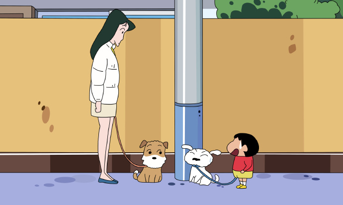 蜡笔小新电脑ipad桌面壁纸 ​​​​