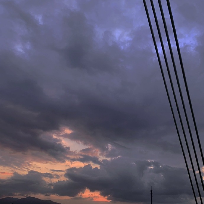 天气意境唯美微信朋友圈配图