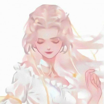 可甜可盐的手绘动漫女生微信头像