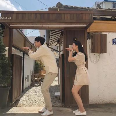 真人搞怪情侣头像