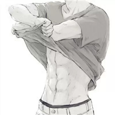 猛男必备腹肌男生头像