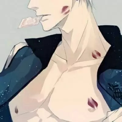 猛男必备腹肌的男头