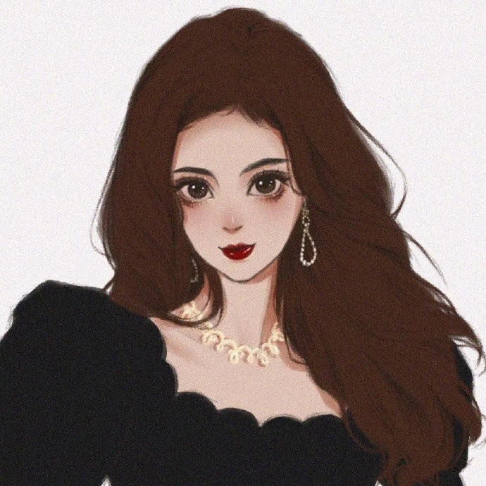 手绘唯美个性的微信头像