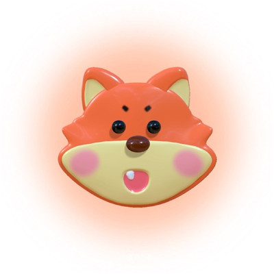 比较独特可爱的动物立体微信头像