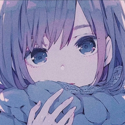 唯美二次元温柔女孩微信头像