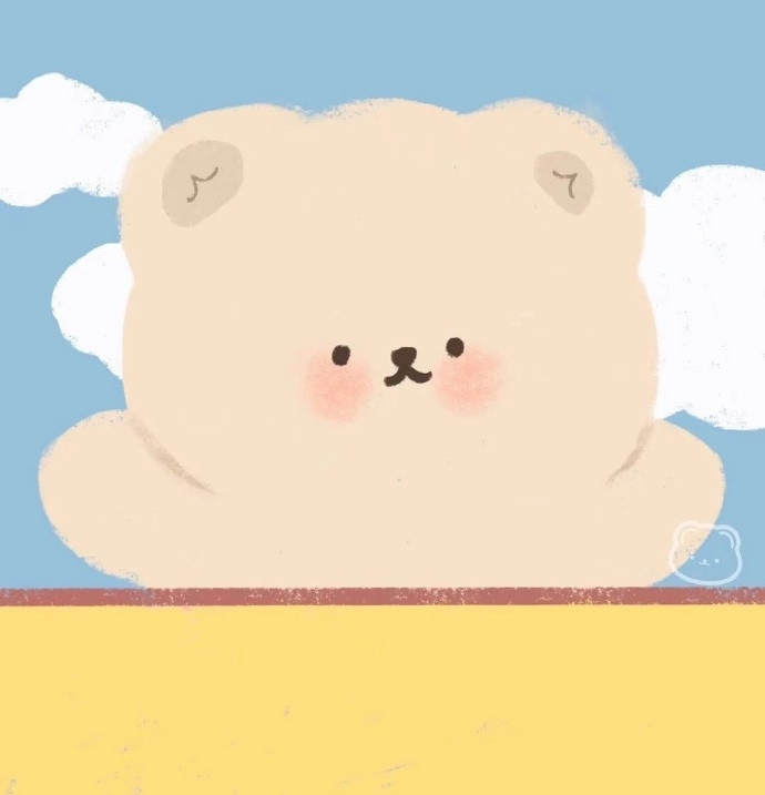 可爱萌萌的情侣微信头像