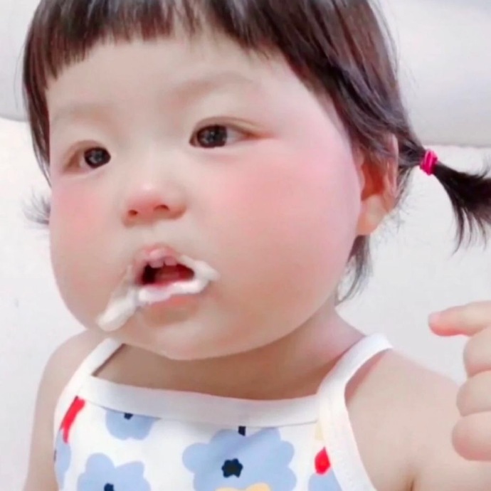 可爱大头娃娃微信头像