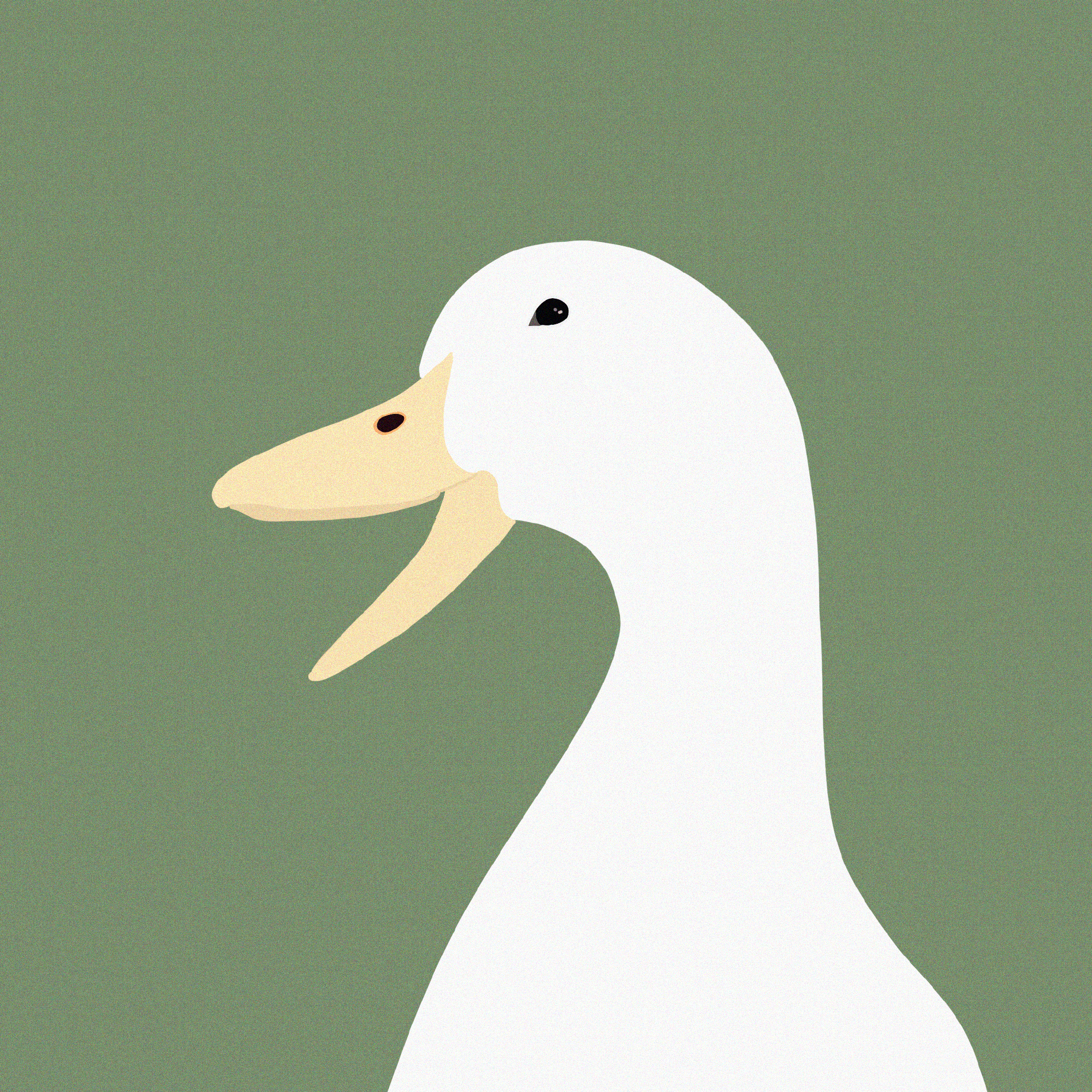 手绘可爱动物微信头像