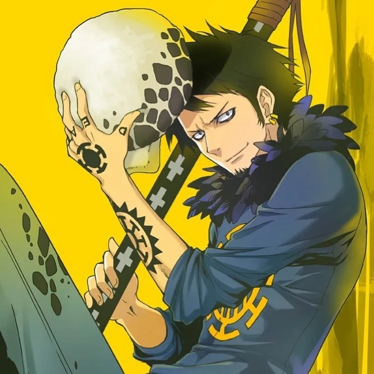 《海贼王》罗手绘微信头像