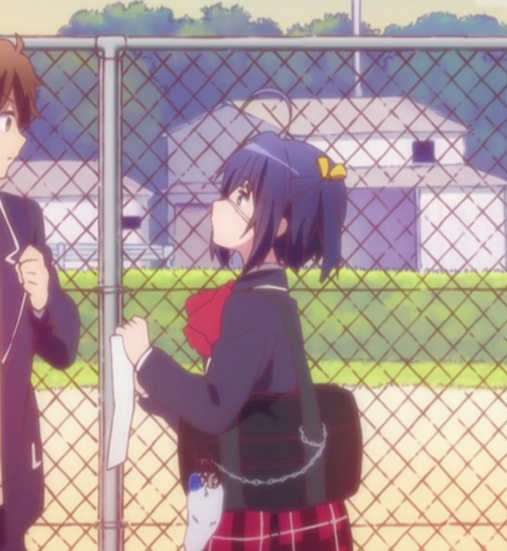 《中二病也要谈恋爱》富樫勇太&小鸟游六花情侣微信头像