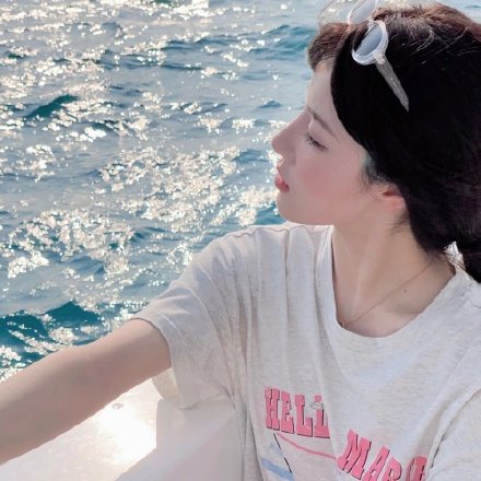 日系女友感的女孩微信头像