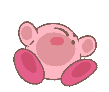 星之卡比动态可爱微信表情包