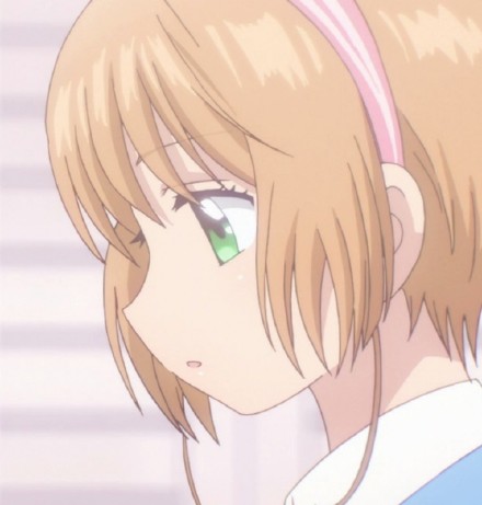 《魔卡少女樱 透明卡牌篇》木之本樱微信头像