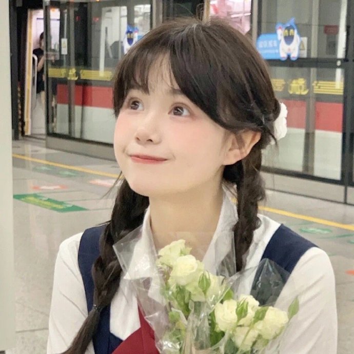 清纯甜美可爱的女生微信头像