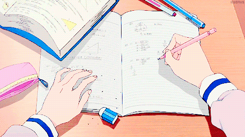 努力认真学习的动态微信表情包