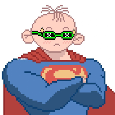 像素版超人动漫头像