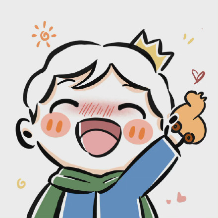 手绘《国王排名》波吉可爱微信头像