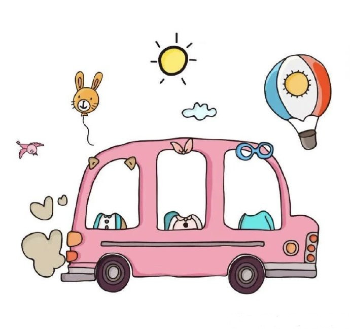 一家三口好玩的抠图微信素材图片