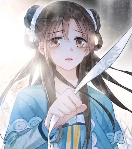 动漫古风美少女微信头像