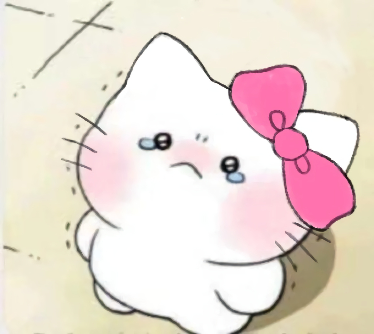 奶油泡芙兔闺蜜微信头像