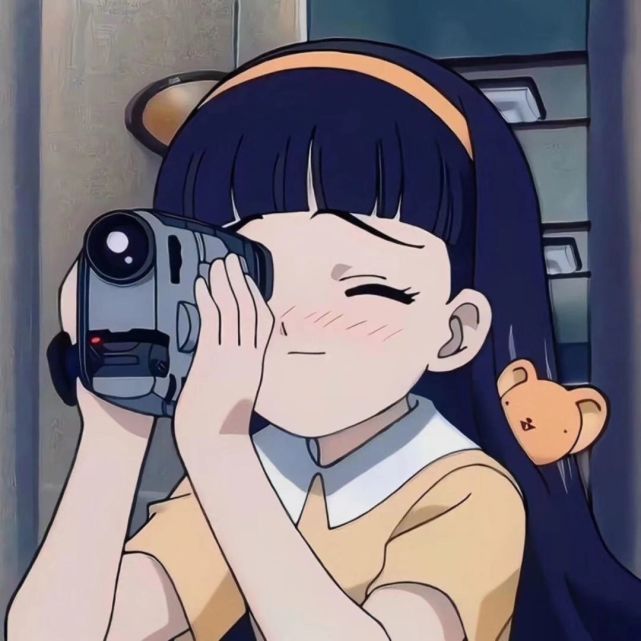 可爱动漫女生微信头像