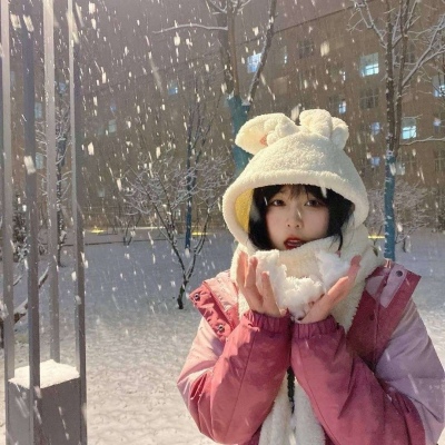 大雪节气专属的暖心好看微信头像