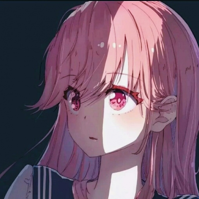 唯美二次元温柔女孩微信头像