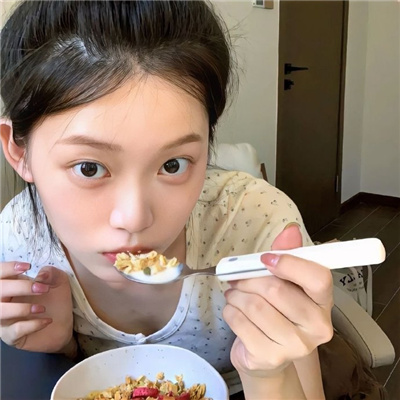 白色系美美女头