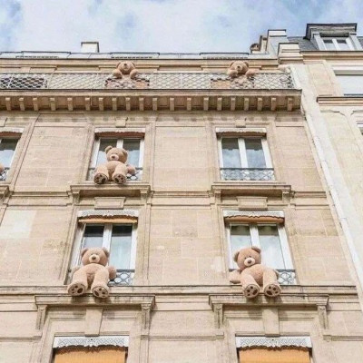 很可爱的萌萌玩偶小熊微信头像