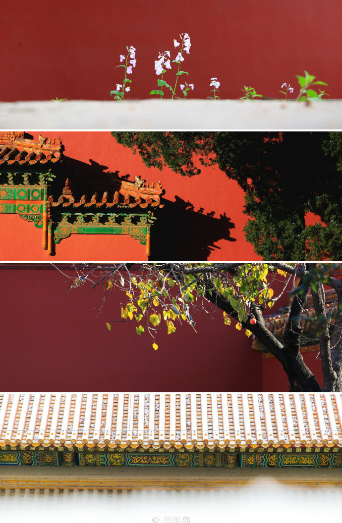紫禁城的四季微信聊天背景图