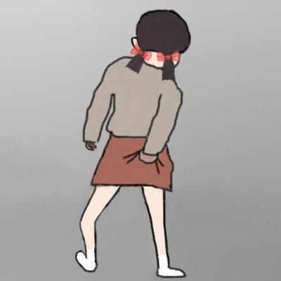 俏皮卡通动漫情侣头像