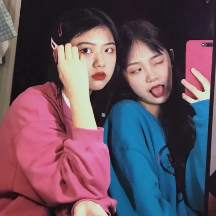 甜蜜的好闺蜜微信头像