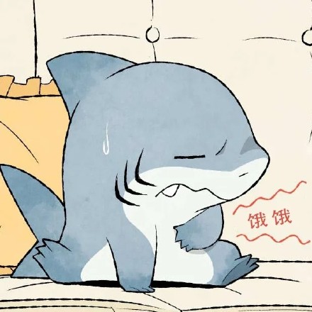 超可爱的小鲨鱼微信头像