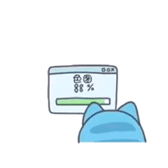 猫猫虫咖波可爱微信表情包