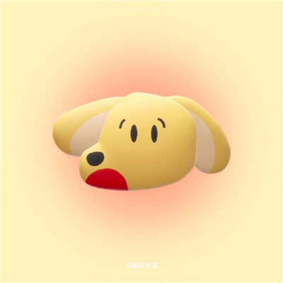 比较独特可爱的动物立体微信头像