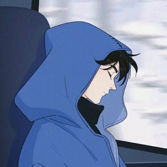 高冷帅气绝美侧颜男生头像