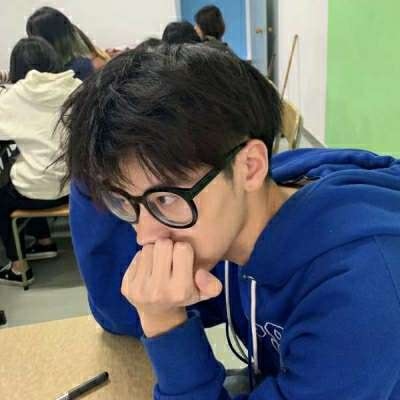 复古很文艺的帅气男生微信头像