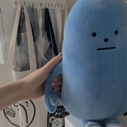 可爱的blue friend微信头像