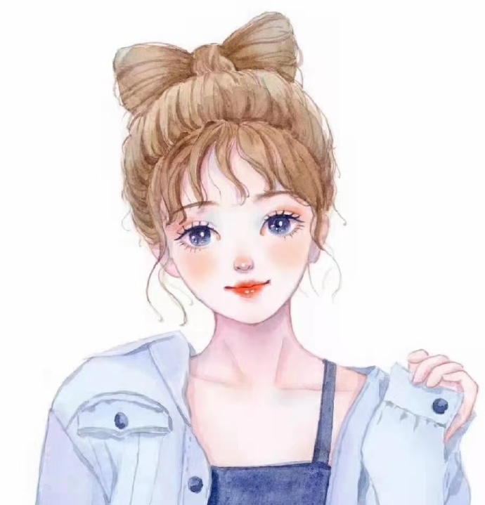 清爽的个性手绘微信头像