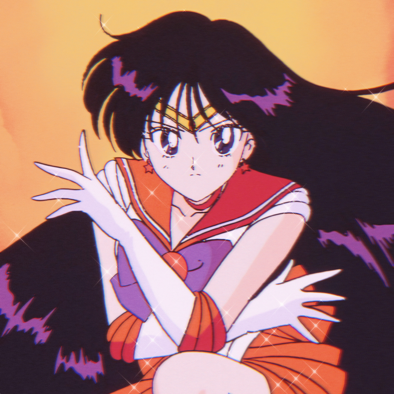 超酷的内部五位美少女战士微信头像