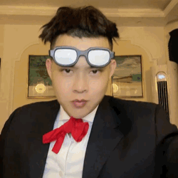 抖音网红歪嘴战神猕猴桃45度耐克嘴搞笑微信表情包