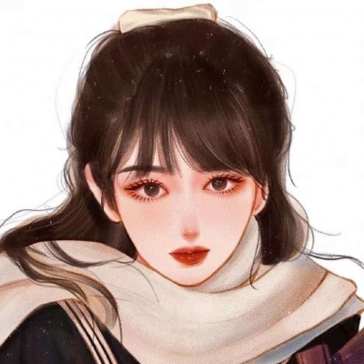 可甜可盐的手绘动漫女生微信头像