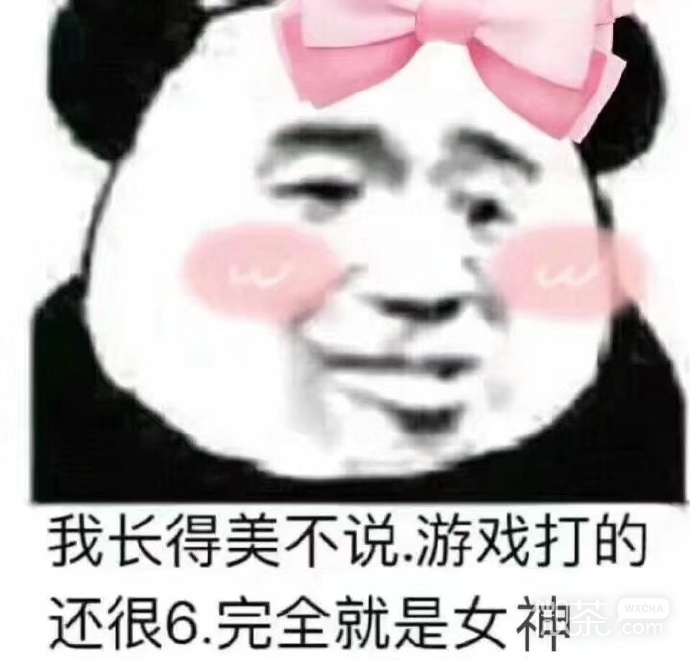 熊猫头之打游戏微信表情包