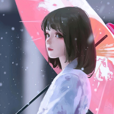 高清二次元唯美手绘女生头像