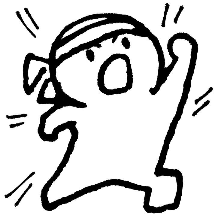 手绘搞笑小人微信头像