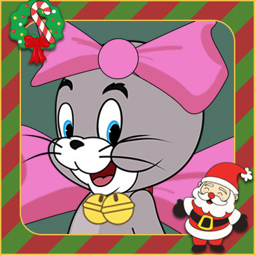 《猫和老鼠》圣诞限定微信头像