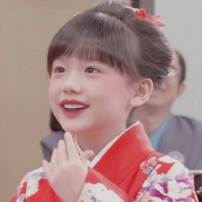 可爱萌娃笑一个微信头像