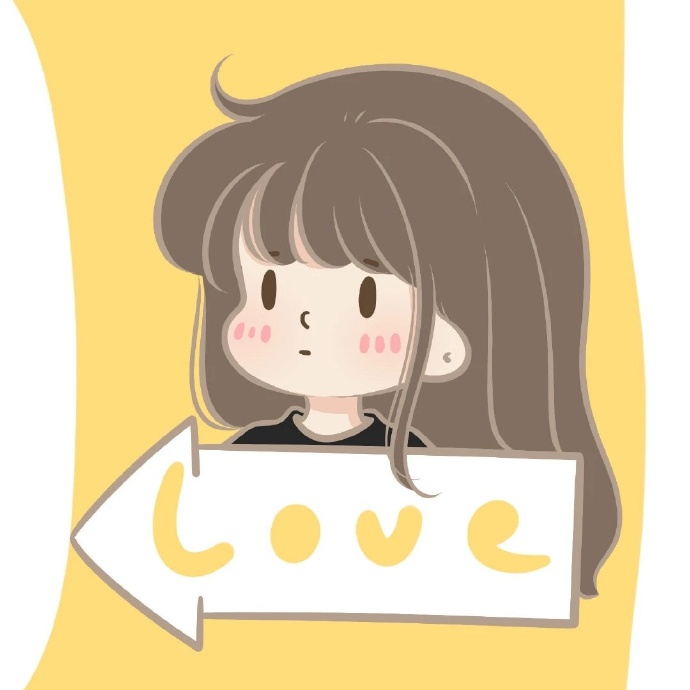 可爱萌萌的情侣微信头像