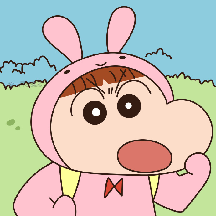 肿么芥么可爱蜡笔小新微信头像