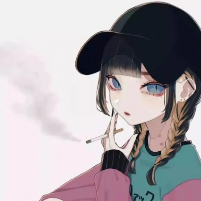 动漫风的情侣微信头像